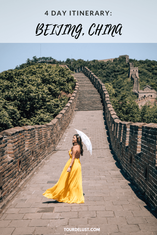 4 day itinerary beijing