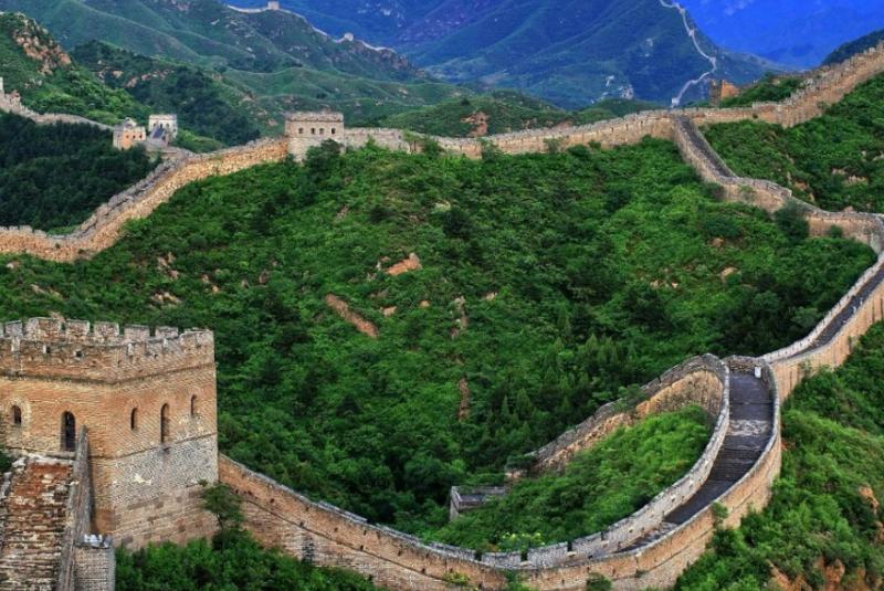 the Great Wall at Badaling
