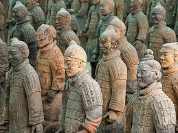 Are the terracotta warriors real people?