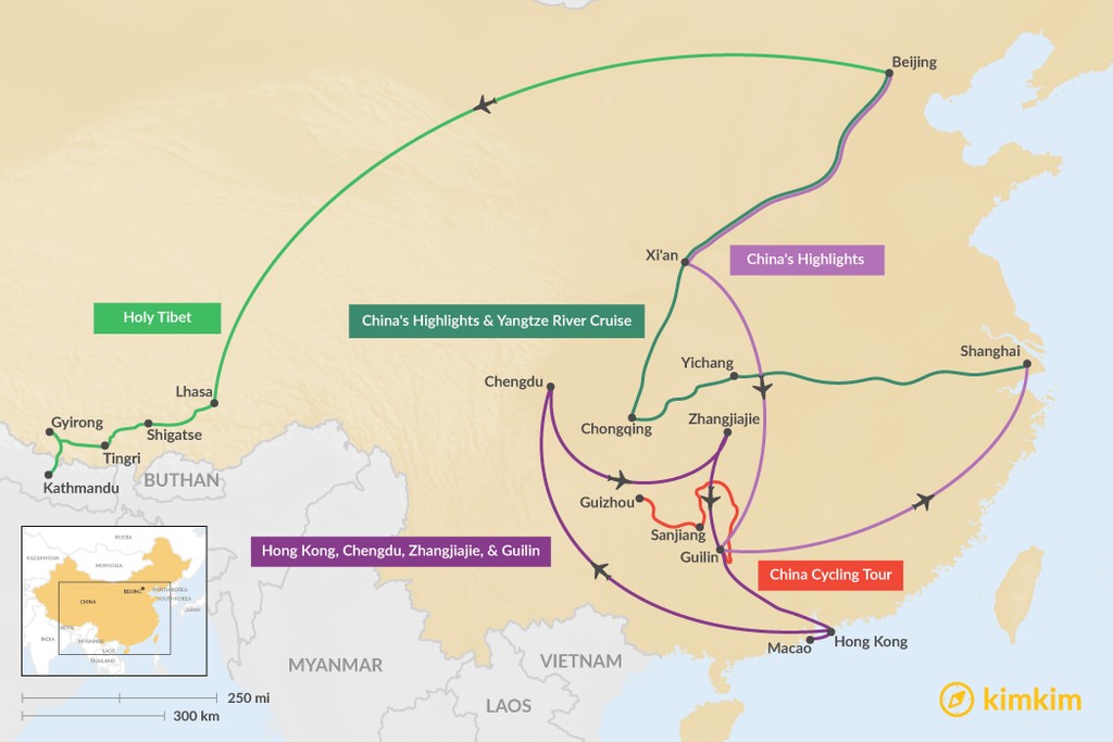 China itinerary 7 days