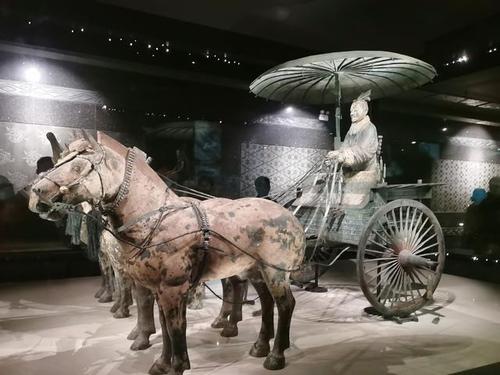 Did the terracotta warriors have horses?