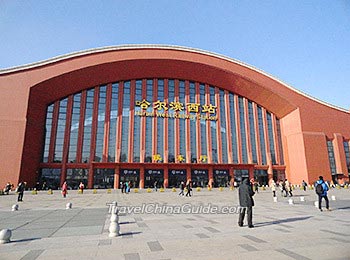 Harbin train station