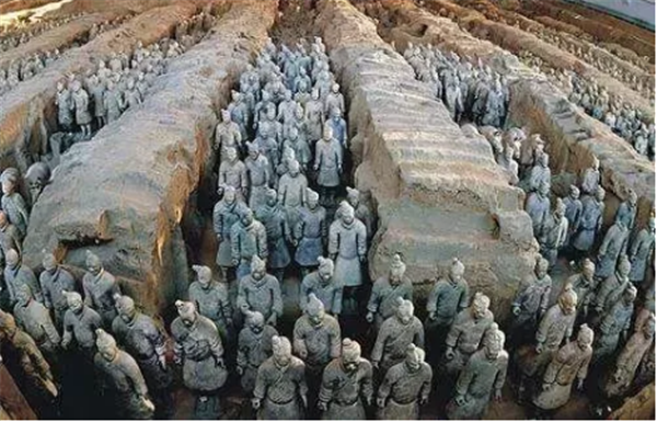 How did they transport the Terracotta Warriors?