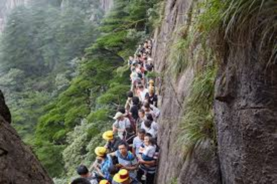 How long is the Huangshan hike?