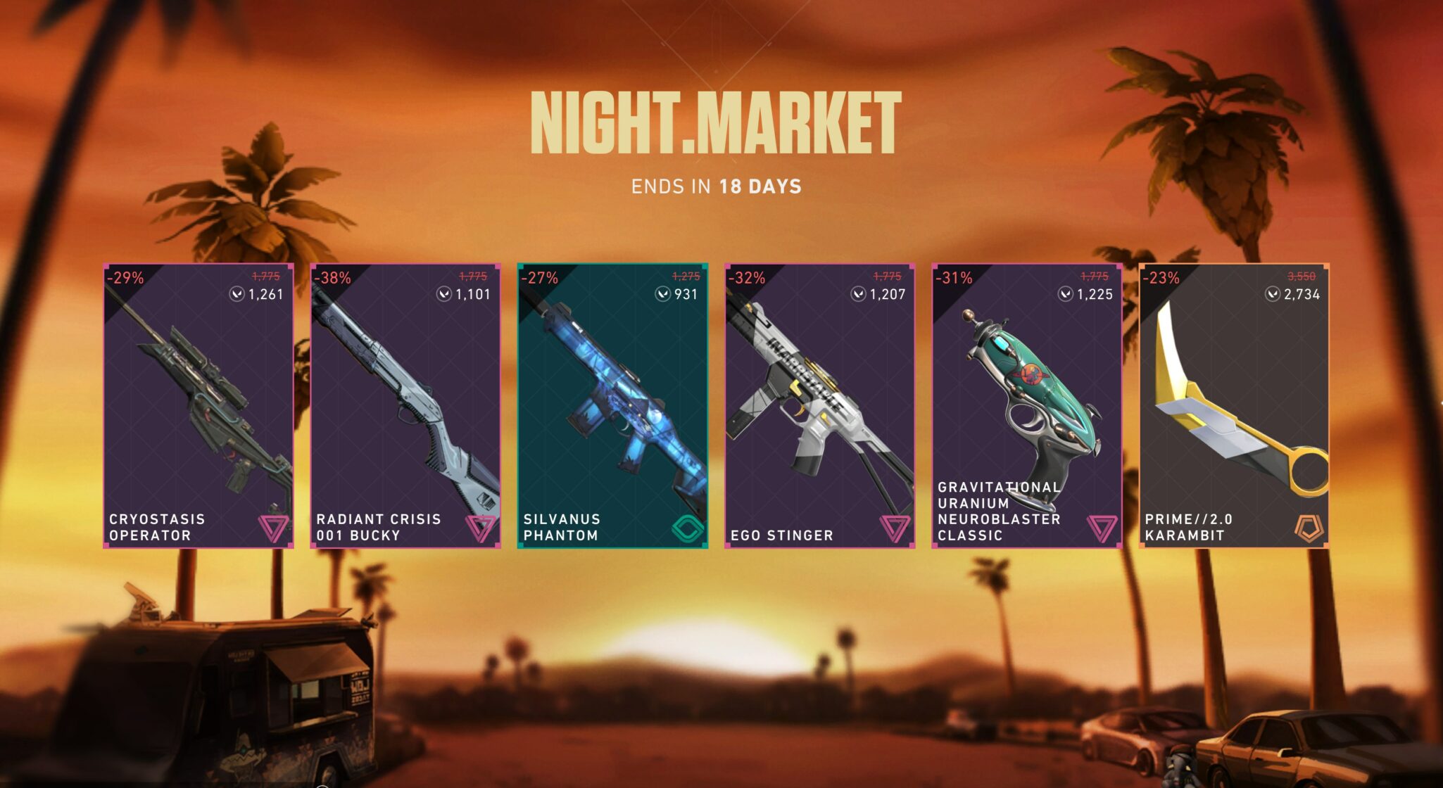 Is the night market every day?