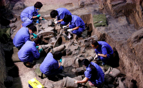 Is the Terracotta Army fully excavated?
