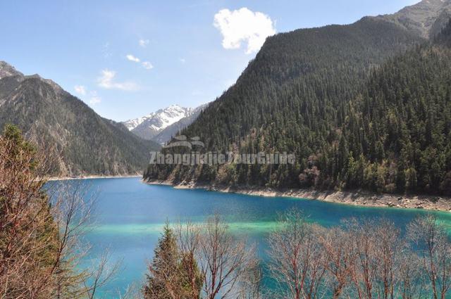 Natural landscape of Jiuzhaigou Panda Lake