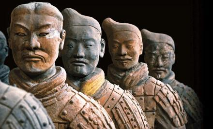 What is special about the thousands of terracotta soldiers?