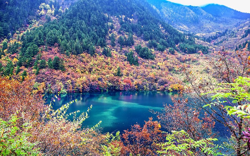 What is the climate in Jiuzhaigou Valley?