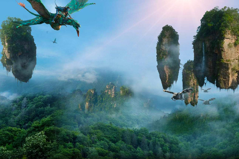 What movies were filmed in Zhangjiajie?