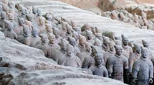Why did Qin Shihuang build the Terracotta Warriors?