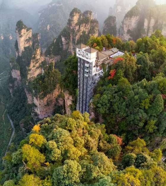 Yuanjiajie Bailong Ladder